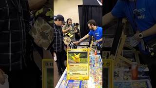 Pikachu fan picks out a great card ⚡️ | Pokemon Vendor POV | TCGTopia #pokemon #pikachu #pikachufan