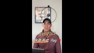 告别2023 今年我们不立flag How to Wrap Up the Year, and Start a New