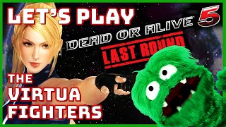 Let's Play Dead or Alive 5 Last Round - The Virtua Fighter Characters!