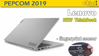 The New Lenovo ThinkBOOK for Small Businesses @Pepcom 2019