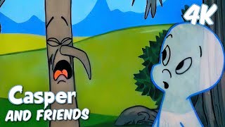 Casper Helps a Weeping Willow | Casper and Friends in 4K | Full Episode | Cartoons for Kids