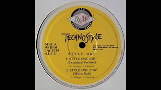 Technostyle - Style One (Extended Version) 1991