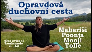 Opravdová duchovní cesta: Mahariši, Poonja, Mooji, Tolle, navíc kouksundo č. 163