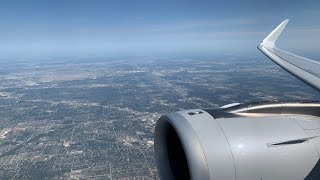 American Airlines Airbus A321NEO Pushback, Taxi, and Departure from Dallas