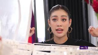 KHÁNH VÂN vất vả lắp ráp KÉN EM trước khi đến MISS UNIVERSE #RTMU'20