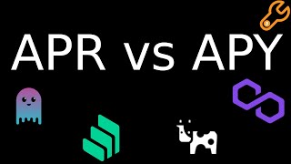 APR vs APY in crypto