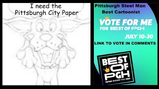 Pittsburgh Steel Man Nominated for Best Pittsburgh Cartoonist