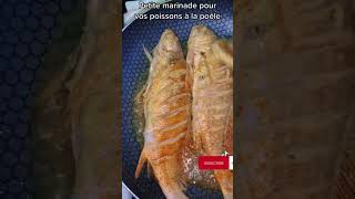 Poisson bar à la poêle, trop bon