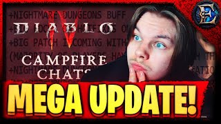 Diablo IV NEW SEASON INFO! | BREAKDOWN OF ALL UPCOMING CHANGES - Renown, Gems, Dungeons