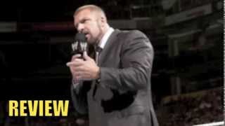 WWE RAW 3/17/14 Triple H Announces Triple Threat Match w/ Batista & Randy Orton Wrestlemania REVIEW