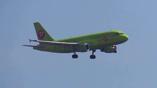 "S7 Airlines" A319-114 landing at Samara(KUF) from Moscow(DME)