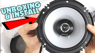 Kenwood KFC 1666s Unboxing & Install from Crutchfield | Kia Rio Soul Hyundai Accent