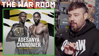 Israel Adesanya vs Jared Cannonier - Tale of The Tape | The War Room with Dan Hardy | Full Reptile