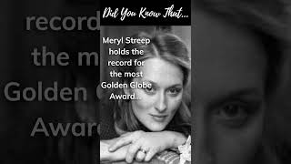 Meryl Streep's Shocking Golden Globes Moment. Like, Comment, Subscribe. #didyouknowthat405