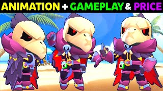 Brawl Stars CROWBONE Gameplay, Losing Animation, Cost & Release Date