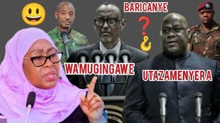 INDURU ZIRAVUZE IMBERE YA P.KAGAME TSHISEKEDI🛑ARWANYE NA PEREZIDA WA TANZANIA BAPFA M23 NGIYI INKURU