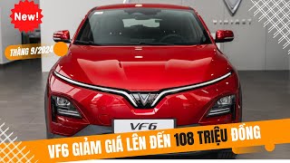 ✅ Giá xe Vinfast VF6 tháng 9/2024. Giảm giá lên đến 108,6 triệu đồng