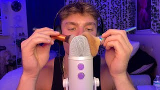 ASMR mic brushing your worries away 🫶