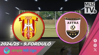 KÉSZ-St. Mihály-Szeged - Astra HFC | 2-1 | Simple Női Liga | 9. forduló | MLSZTV