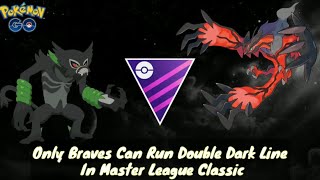 Is Running Double Dark Team A Good Idea In Master League Classic | Pokemon GO | GoBattle league |