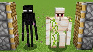 Iron Golem + Enderman = ???