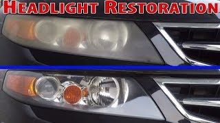 Headlight Restoration for any car