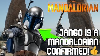 The Mandalorian CONFIRMS That JANGO FETT Is a MANDALORIAN!