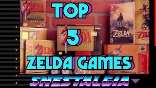 My Top 5 Zelda Games | SNEStalgia