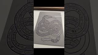 Celtic Diamondback linocut process