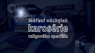 ServindTV - Měření odchylek rallyového speciálu