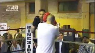 SBW sparring with David Tua