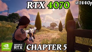 RTX 4070 + Intel Core i5-13600kf Full Test in Chapter 5 | 1440p | DLSS | DX12 | RTX