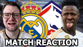 REAL MADRID VS LILLE - MATCH REACTION