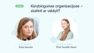 Kūrybingumas organizacijose – skatinti ar valdyti?