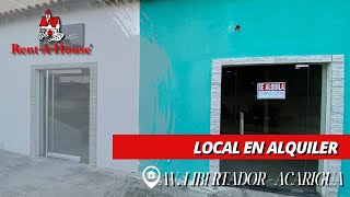 Local en Alquiler - Av. Libertador - Acarigua