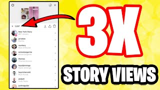 1 EASY HACK - To Get more Story Views on Instagram (Quick & Easy)