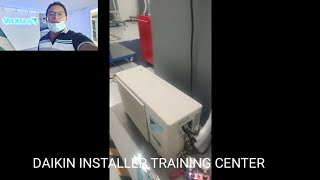 DAIKIN AIRCON INSTALLATION TRAINING CENTER | eddie hermata vlog