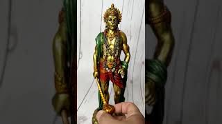 Veera Hanuman ji Golden finish.