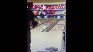 Jason Davis bowling a 300 Perfect Game Bowl America 2014 Ball #3 (Brunswick LT-48)