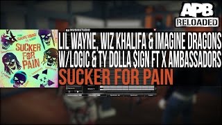 Lil Wayne, Wiz Khalifa & Imagine Dragons  - Sucker for Pain | APB Reloaded