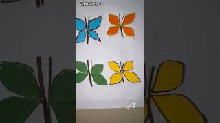 COLOURFUL BUTTERFLY 🦋 USING PAPER QUILLING | GAYATRI PATEL | #shortvideo #youtubeshorts #activity