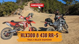 2022 Beta 430 RR-S & KLX300 Black Diamond Trail