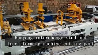 interchange size stud and truck roll forming machine