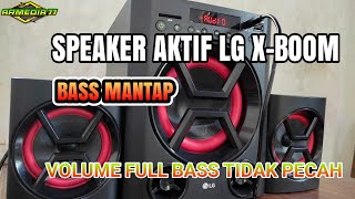 Test Speaker LG XBOOM Speaker Aktif Bluetooth Speaker Multimedia LG LK72B