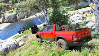 GTA 5 - OFFROAD CONVOY | THE TRIO #gta5 #offroad #play