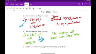 Using Linear Models to Predict Profits