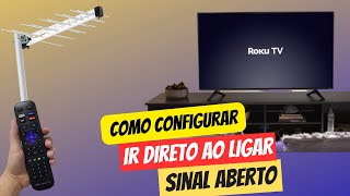 como acessar os canais abertos ao ligar smart ROKU