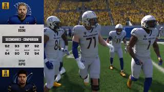 CFB25 dynasty with San Jose State S5W1 VS California! We are the National champions!