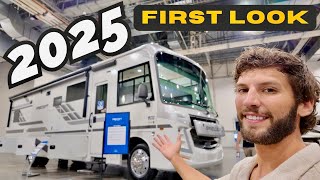 This motorhome has a TON of space inside! 2025 Jayco Precept 34G class A motorhome RV