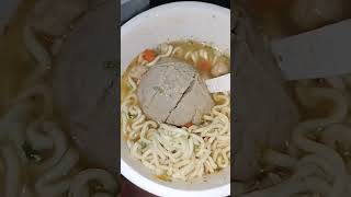 Makan PopMie dan Bakso Ikan, baru sempet upload#popmie #baksoikan #baksoviral #baksoenak #bakso